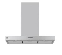 Hotte murale Décorative BEKO HCB91731BXH - 90 Cm - Box - 4 Vitesses - Inox