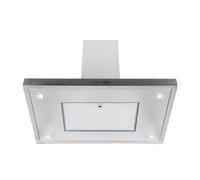 Hotte murale décorative - DE DIETRICH - DHD788XM - Blanche - 4 vitesses - Halogène 20W
