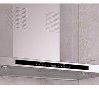 Hotte murale * EEK A * verticale Radio numérique avec haute qualité, enceintes sans fil avec Bluetooth et kit mains libres/galvamet i-hood 90/A/90 cm/LED/Inox/100% fabriqué en Italie