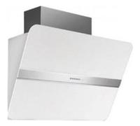 Hotte murale FALMEC FLIPPER1210, 55cm, commandes électroniques, finition Blanc, moteur 4 vitesses, Débit boost = 750m3/h, Puissance acoustique max = 58dB, Eclairage LED, Classe énergétique : A Blanc
