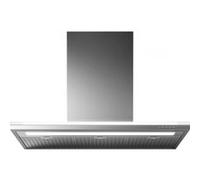 Hotte murale FALMEC LUMENRS1430, 90cm, Technologie NRS, Commandes Electroniques retro-eclairees, Finition inox, moteur 4 vitesses, Debit d''air boost = 610m3/h, Puissance acoustique max = 46dB. Eclair