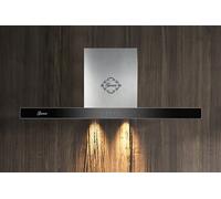Hotte Murale - - GCH 462 IS 9 Prime - Acier Inoxydable - Panneau en Verre Noir - Aspiration 1000m³/h