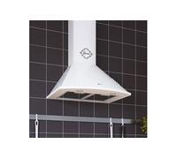 Hotte murale - - GCH C 046 - 60 cm - Aspiration puissante 1000 m³/h - Blanc