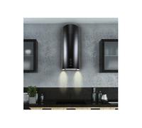 Hotte murale - - GCH V 380 36 BL PRIME - Ronde 36 cm - Noire - 1000m³/h