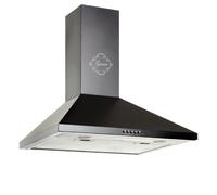 Hotte murale - GURARI - GCH C 147 BL 60 N - 1000 m³/h - 90 cm - Noir