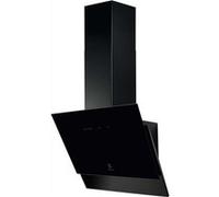 Hotte murale inclinée 60cm 460m3/h noir Electrolux lfv426k noir G