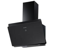 Hotte murale inclinée BELDEKO 60 cm - Noir - Débit jusqu’à 455 m³/h - Évacuation ou recyclage - Éclairage LED - Design contemporain - Marque française