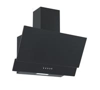 Hotte Murale Inclinée Sans Tête 60 Cm Noir Mat Sasha Respekta