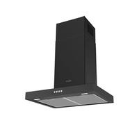 HOTTE MURALE NOIRE TSP 600 5324709 60cm 590m3/h 68dB Classe A