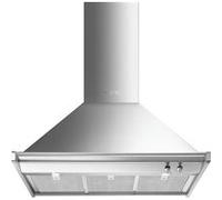 HOTTE MURALE PYRAMIDALE OPERA, 100 CM, 3 VITESSES + INTENSIVE, ECLAIRAGE LED, 3 FILTRES INOX ANTI-GRAISSES INOX Inox G