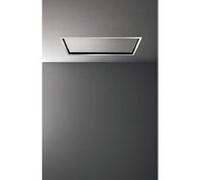 Hotte Plafonnier FALMEC CORNUBE3431, cm, commandes electroniques, finition Inox Brosse, vendue sans moteur. Ex pour MOT950 : Debit boost = 830m3/h, Puissance acoustique max = 62dB. Eclairage - reglabl