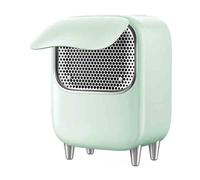 Hotte Portable de Cuisine Élément Filtrant PP+HEPA Hauteur Dorée 22,4 cm 48dB Facile À Nettoyer Mini Hotte Aspirante de Table pour Fondue Barbecue(Green)