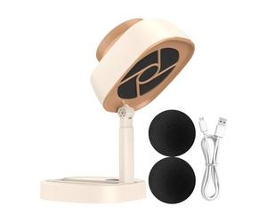 Hotte Portable Purificateur d'Air de Bureau Rechargeable et Pliable | Ventilateur D'Extraction Portable 5 Vitesses Pour Cuisinière Four Table De Cuisson Filtration De Graisse Qualité D'Air