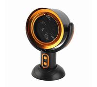 Hotte Portative pour la Cuisine, Mini Hotte de Cuisine, Hotte de Bureau avec Ventilateur D'extraction à 2 Vitesses pour Petites Cuisines, Utilisation sur Comptoir, Barbecue (Noir