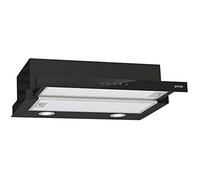 Hotte Semi-intégrée - GORENJE - TH64E4BG - Noir - 450 m³/h - 71 dB