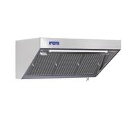 Hotte Snack Complète Profondeur 700 - Longueur 1400 - Avec Moteur, Led et Variateur