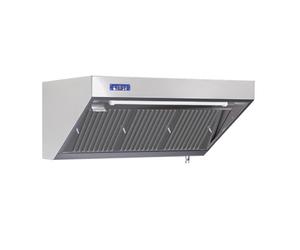 Hotte Snack Complète Profondeur 700 - Longueur 1800 - Avec Moteur, Led et Variateur