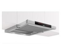 Bosch Serie 8 DFS067K51 hotte Semi-intégrée (semi-encastrée) Acier inoxydable 717 m³/h