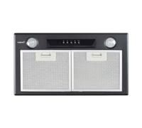 Cata Hotte standard GTPLUS45BK – Finition brossée, filtre maille – Noir