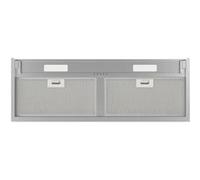 Cata Hotte aspirante Intégration Harmonie 90 X avec 3 niveaux d'extraction Panneau de contrôle mécanique Moteur M3R Extra Silencieux Éclairage LED Visière Verre Protection Largeur 82,1 cm Couleur Inox