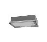 Guzzanti GSL50I Monté au mur Acier inoxydable 194m³/h D hotte - Hottes (194 m³/h, Conduit / Recirculation, F, g, D, 65 dB)