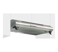 Glem GHC631IX - Hotte - standard - largeur : 60 cm - profondeur : 49.5 cm - evacuation & recyclage - acier inoxydable Acier inoxydable G