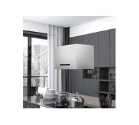 Hotte suspendue à capteur tactile LCD 55 cm Acier inoxydable Argent G