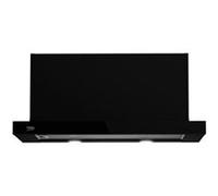 Hotte télescopique 60cm 648m³/h noir Beko HNT62610BH noir