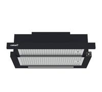 Hotte télescopique Cata TFH 6630 BK avec 6 niveaux d'extraction