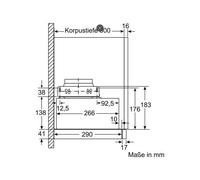 Hotte Téléscopique - SIEMENS - LI94LB530 - 90 cm - LED - 3 Vitesses - Intensif