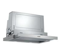 Bosch Serie 4 DFS067A51 hotte Semi-intégrée (semi-encastrée) Métallique, Argent 727,7 m³/h