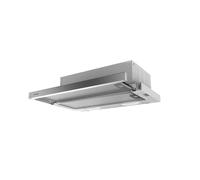 Airlux Hotte téléscopique AHT630IX 59,8 cm - prof. 280 cm - évacuation/recyclage - inox/argent