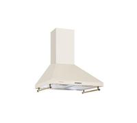 Klarstein Hotte aspirante décorative Victoria 60 cm 644,5 m³-h 2 lampes LED Ivoire