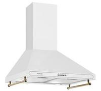 Klarstein Hotte aspirante 60 cm – Filtre aluminium, 645 m³/h, éclairage LED, silencieuse