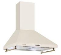 Klarstein Hotte aspirante décorative Victoria 60 cm 644,5 m³-h 2 lampes LED Ivoire