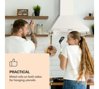 Hotte Victoria 60 cm rétro design 644,5 m³/h 2 lampes LED C