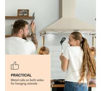 Hotte aspirante - Hotte décorative - Klarstein - Victoria 90 - 644,5 m³-h - 2 lampes LED - blanc