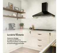 Hotte Victoria 90 90 cm rétro design 644,5 m³/h 2 lampes LED C