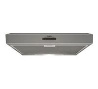Whirlpool Hotte murale WSLK 66/1 AS X 384 m³/h – Conduit / Recirculation – 69 dB – Gris