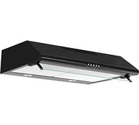 Hotte visière 344m³/h AIRLUX 60cm C, AHC 640 BK