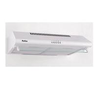 Hotte visière 60cm 66db 195m3/h inox Amica ah1416 blanc, Inox G