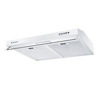Candy Hotte visière CFT62/4W 60 cm 300 m3/h Blanche