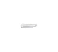 Hotte visière Casquette aspirante Blanc largeur 60cm débit d'air 272m3/h