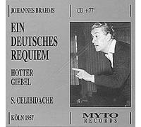 Hotter Hans - Brahms : Un Requiem Allemand