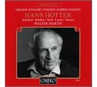 Hotter, Hans - Grosse Sanger Unseres Jahrhunderts