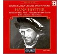 Hotter, Hans - Hollander/Hans Sachs/King Phillip