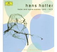 Hotter, Hans - Lieder et scènes d'opéra - Schubert, Wolf, Verdi, Bizet, Wagner ...
