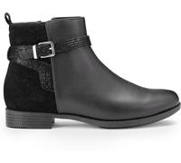 Hotter Hotter Black Regular Fit Haydock Zip Boots