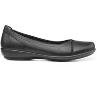 Hotter Hotter Black Standard Fit Robyn II Slip-On Leather Shoes Black EU 37.5 (UK 4.5)