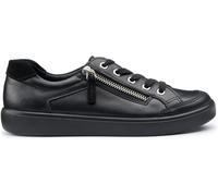 Hotter Hotter Black Wide Fit Chase II Lace-Up Zip X Shoes Black EU 41 (UK 7)